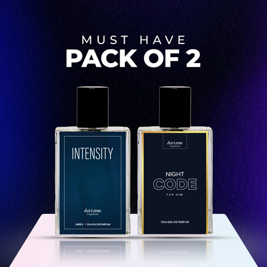 Pack of 2 - Night Code + Intensity