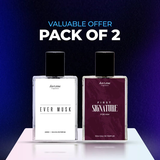 Pack of 2 - Ever Musk & First Signature