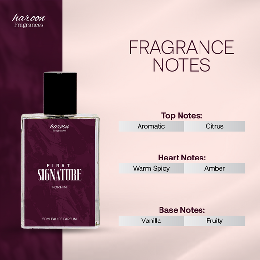 First Signature - Masterpiece For Men
